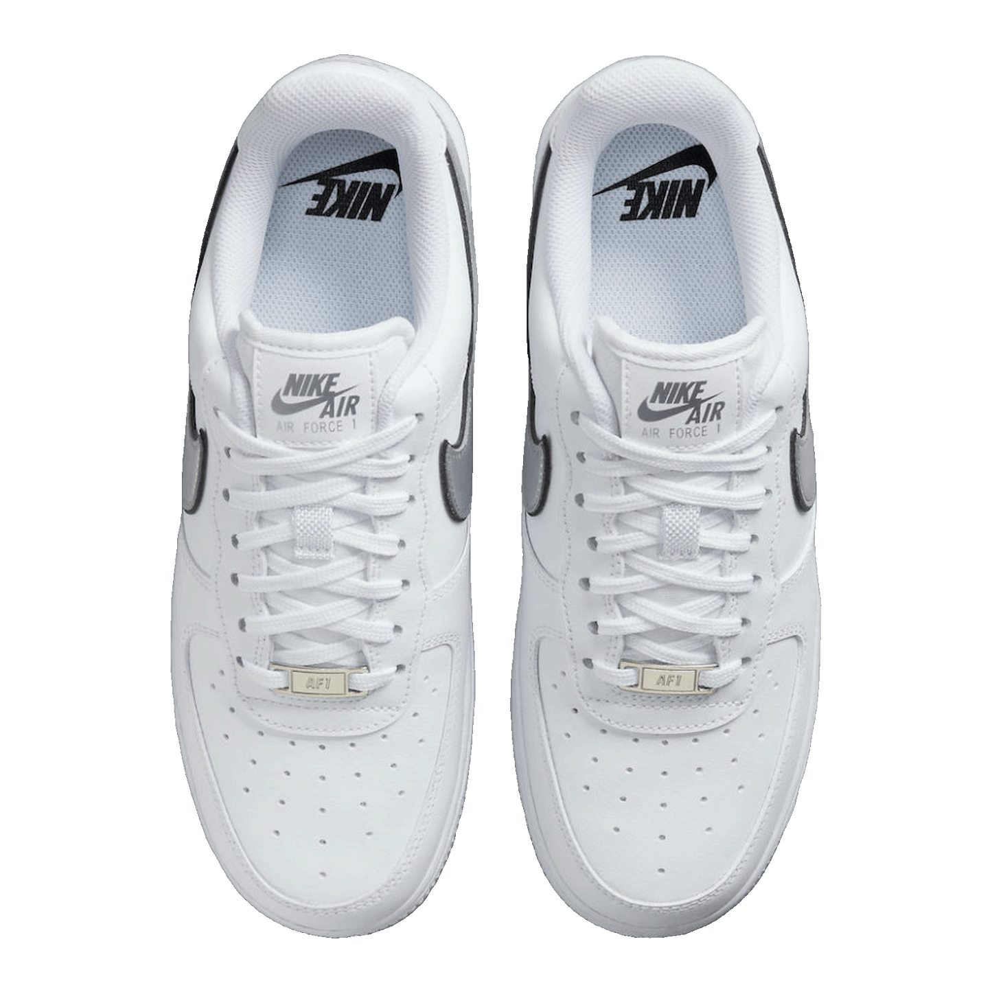 Nike Air Force 1 Low '07 Essential White Metallic Silver Black (W)