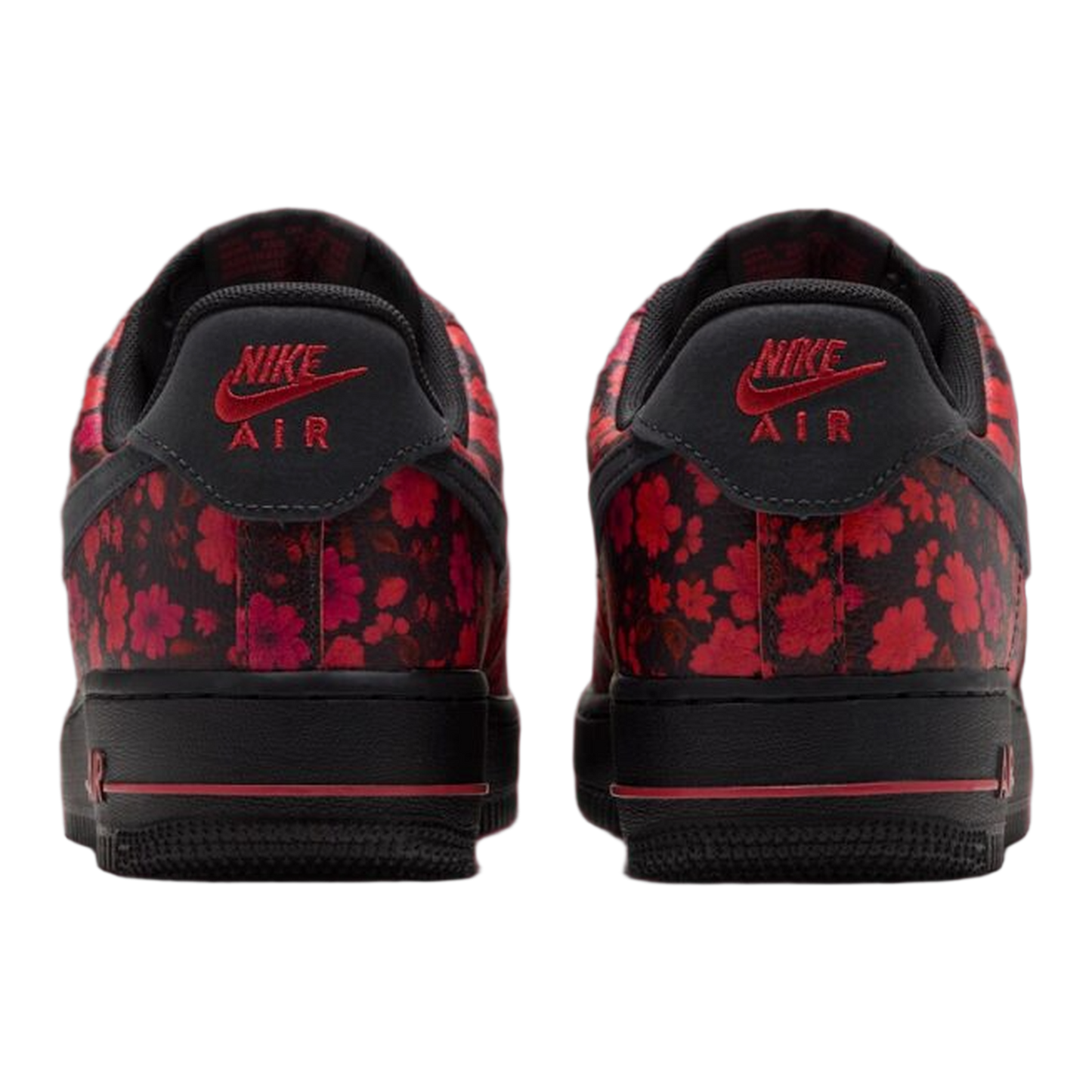 Nike Air Force 1 Low '07 Floral Off Noir Cinnabar (W) Back IR8617-900