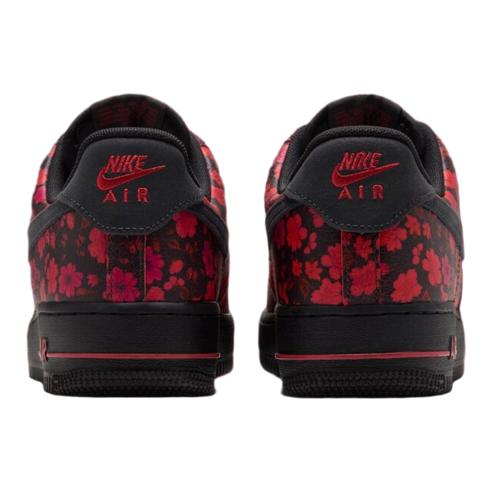Nike Air Force 1 Low '07 Floral Off Noir Cinnabar (W) Back IR8617-900