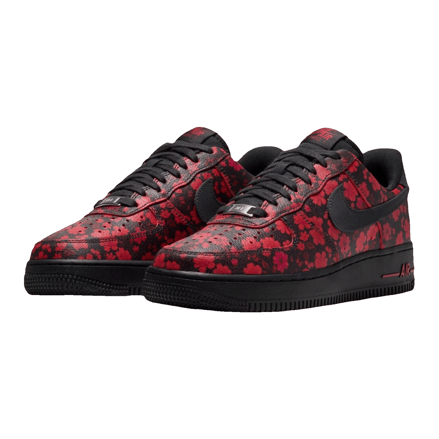 Nike Air Force 1 Low '07 Floral Off Noir Cinnabar (W) Side IR8617-900