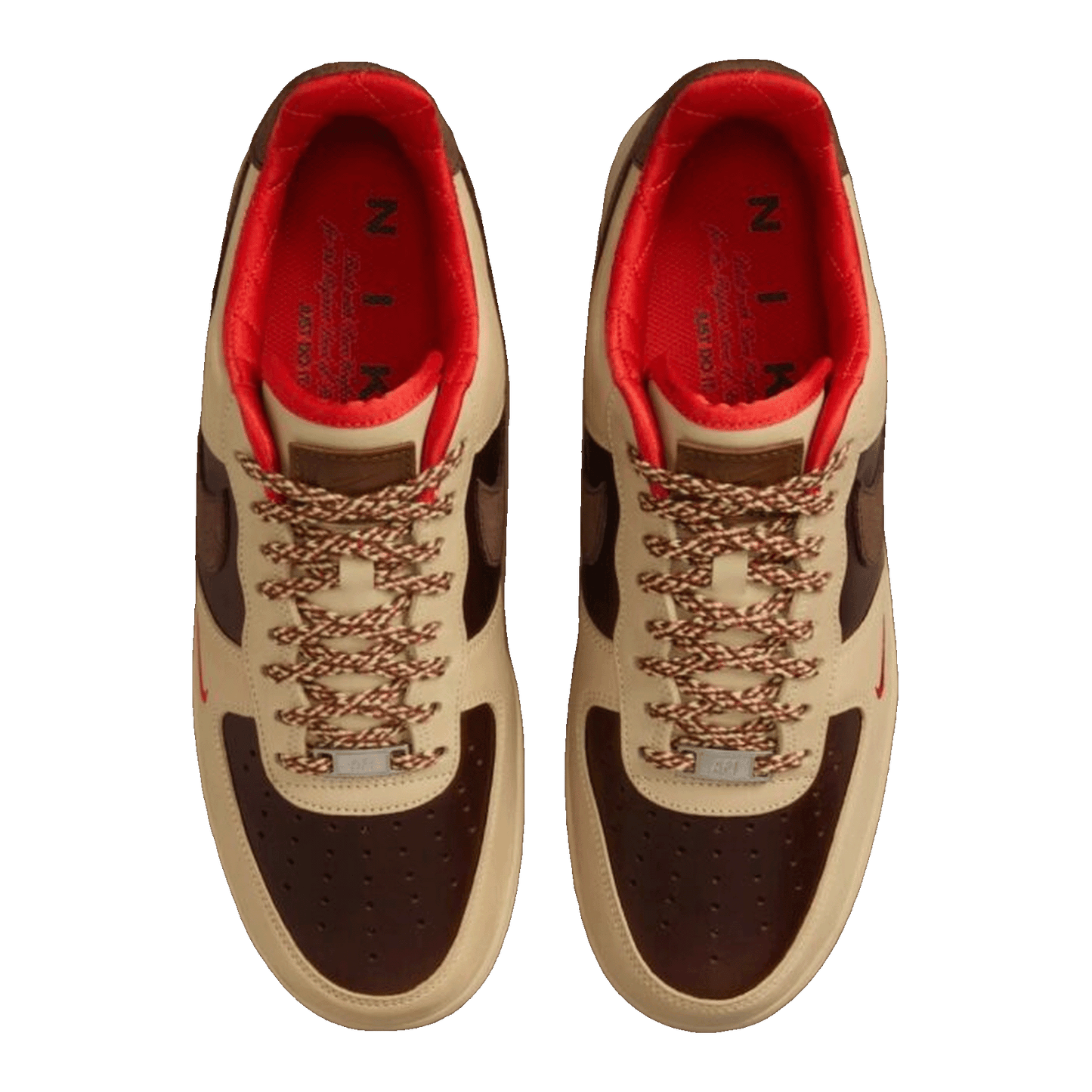 Nike Air Force 1 Low Have a Nike Day White Gold Oben