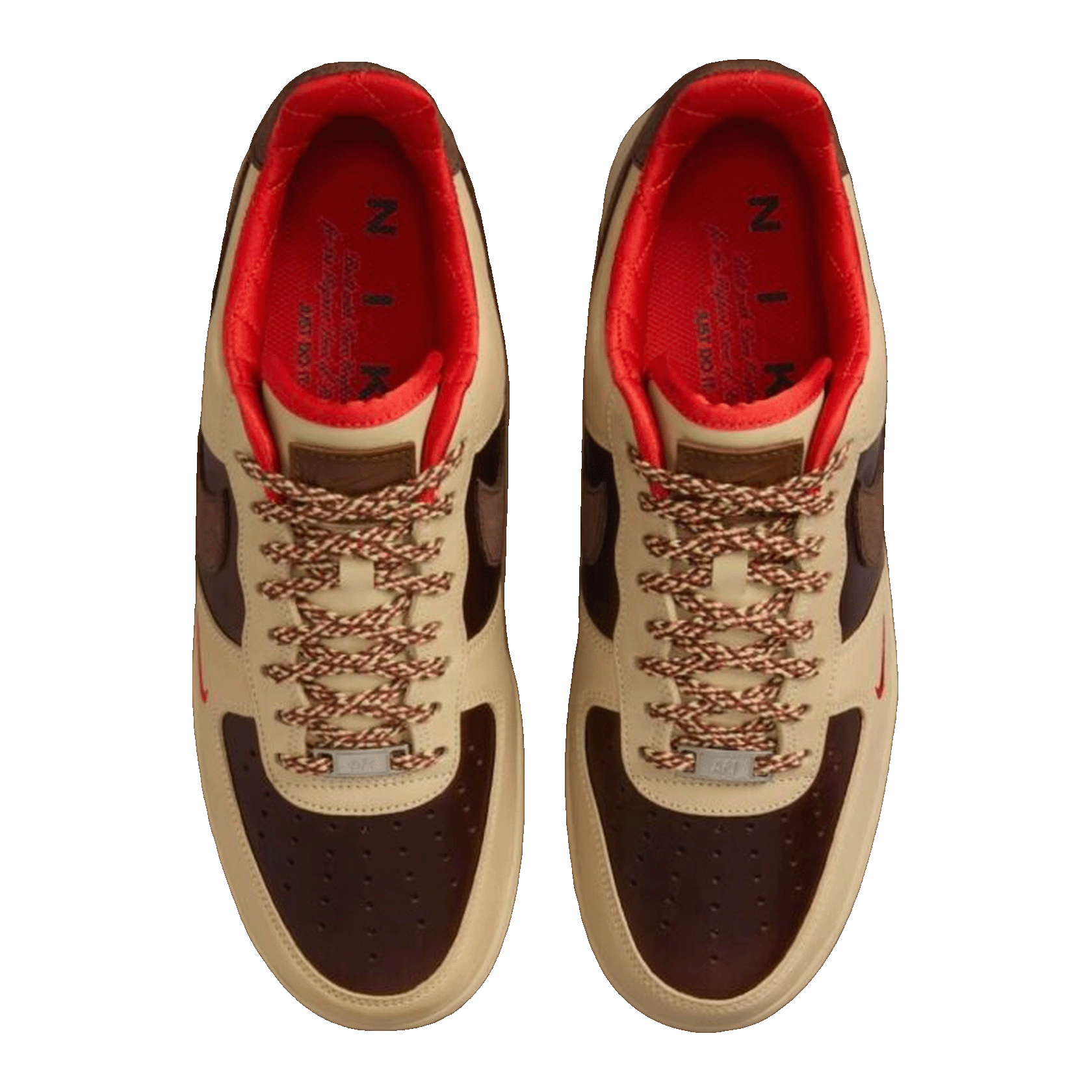 Nike Air Force 1 Low Have a Nike Day White Gold Oben