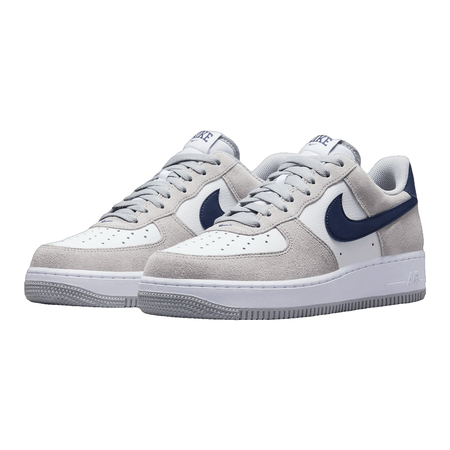 Nike Air Force 1 Low '07 Light Smoke Grey Midnight Navy