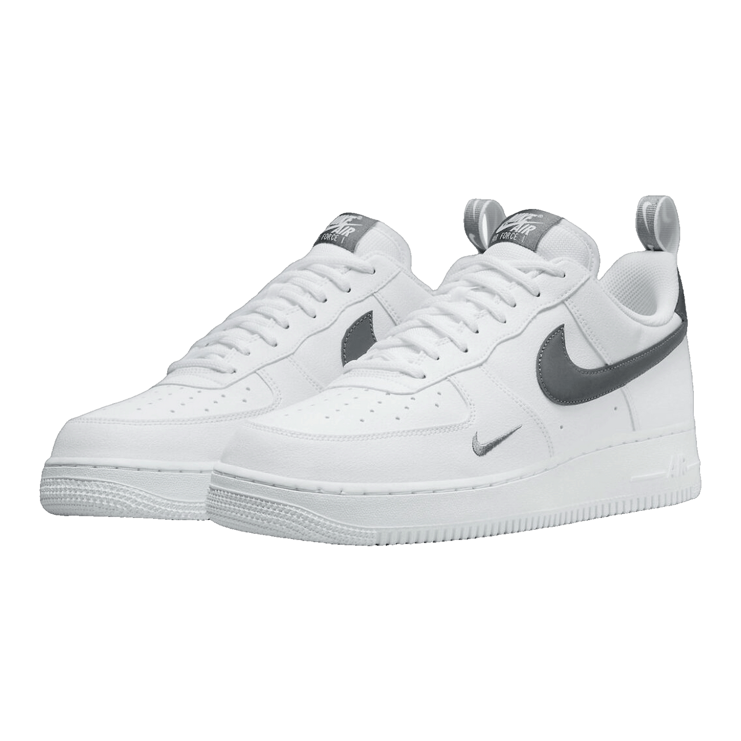Nike Air Force 1 Low '07 LV8 Black Metallic Silver