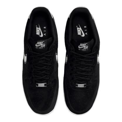 Nike Air Force 1 Low '07 LV8 Black Sail Embroidered Swoosh