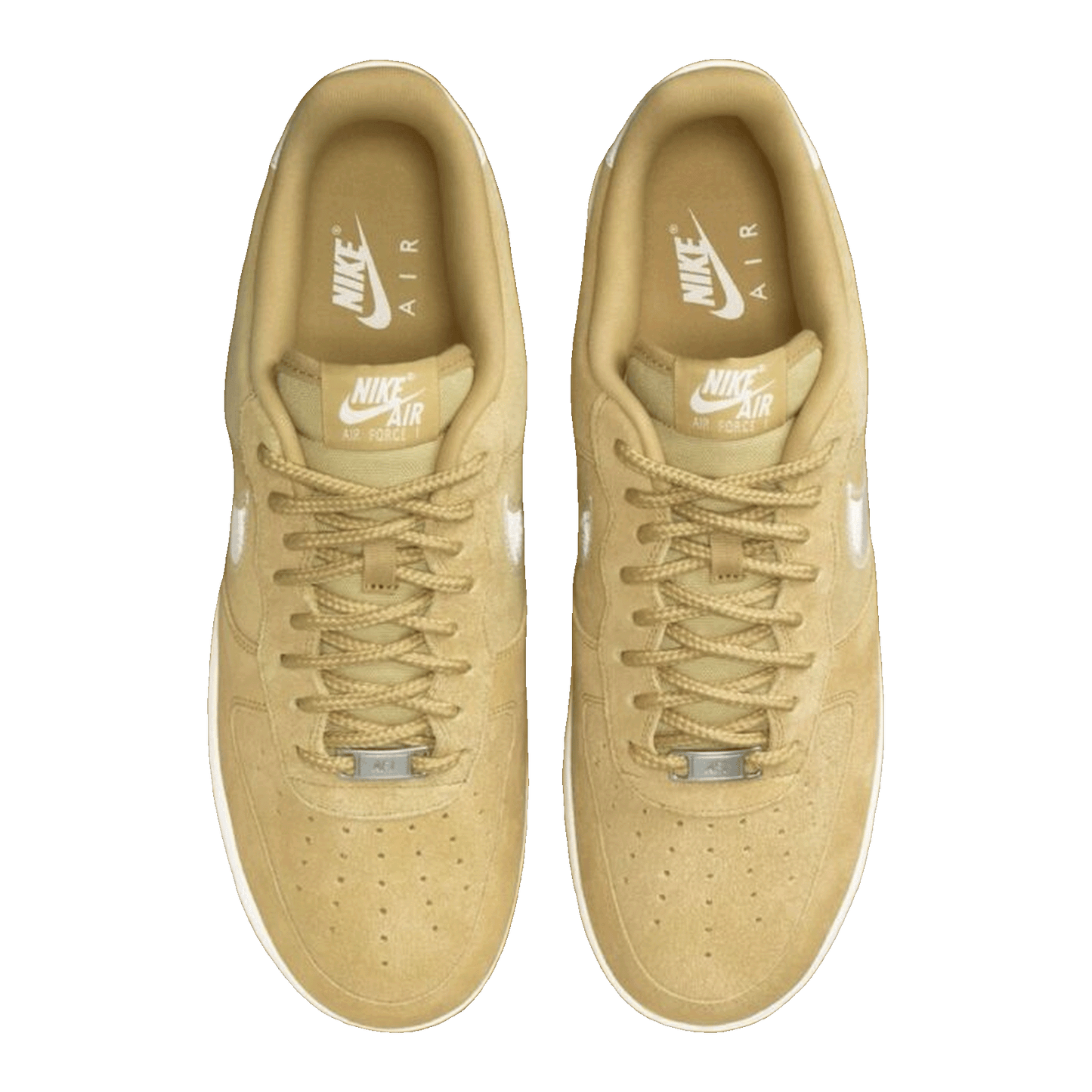 Nike Air Force 1 Low '07 LV8 Buff Gold Sail Embroidered Swoosh