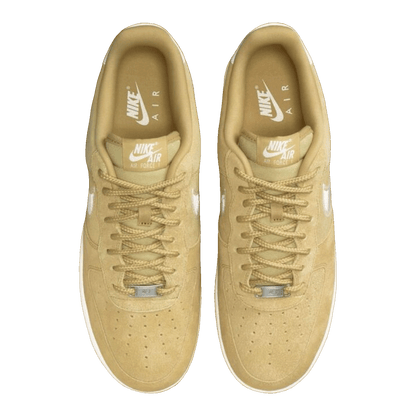Nike Air Force 1 Low '07 LV8 Buff Gold Sail Embroidered Swoosh