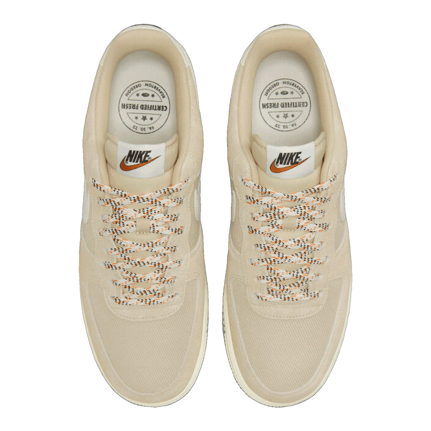 Nike Air Force 1 Low Luxe Brown Basalt Oben