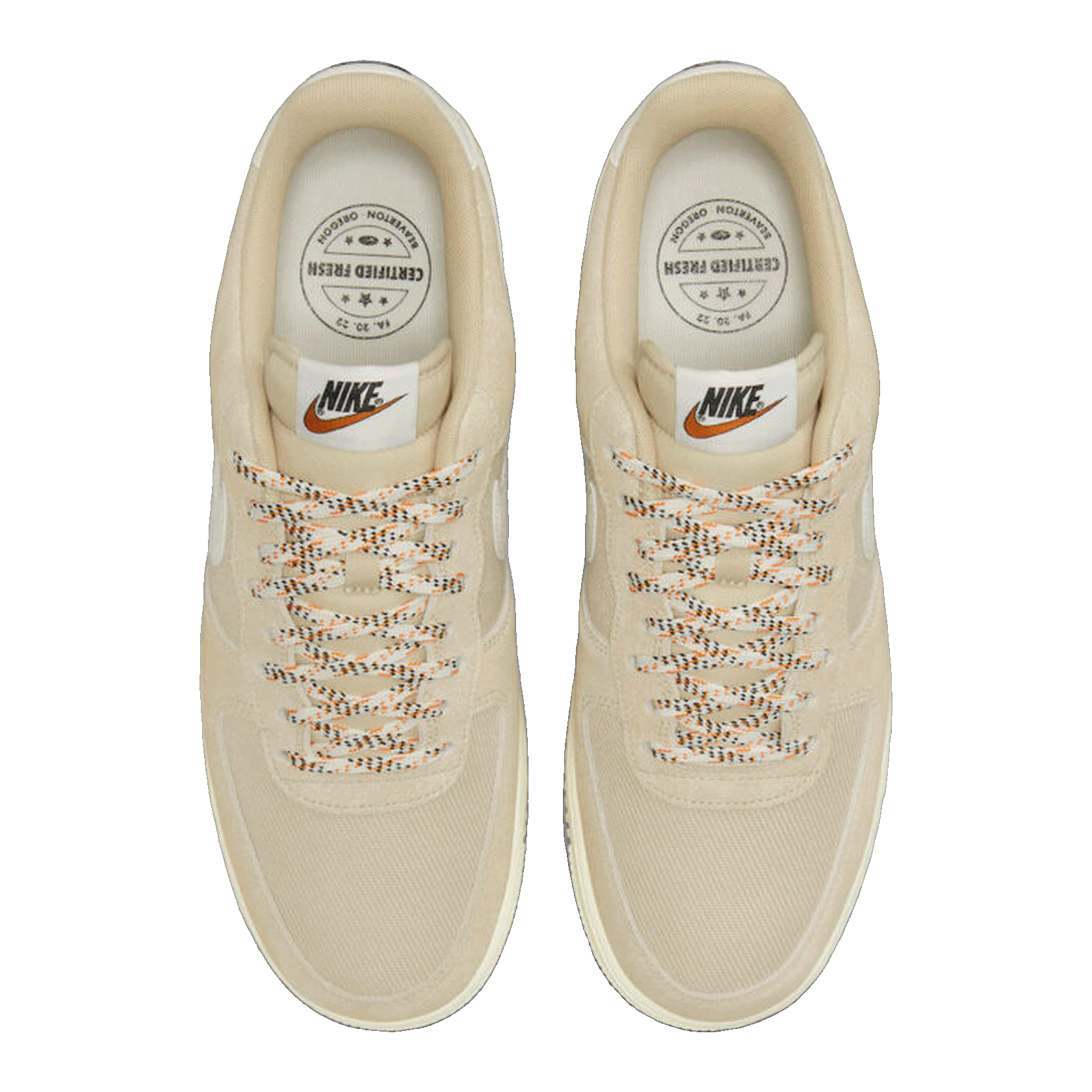 Nike Air Force 1 Low Luxe Brown Basalt Oben