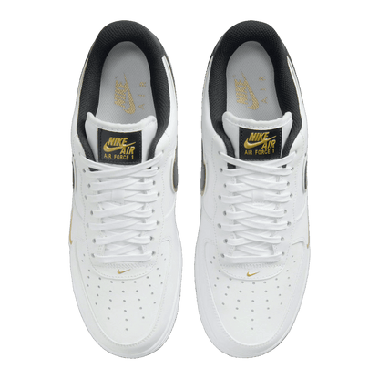Nike Air Force 1 Low '07 LV8 Double Swoosh White Metallic Gold