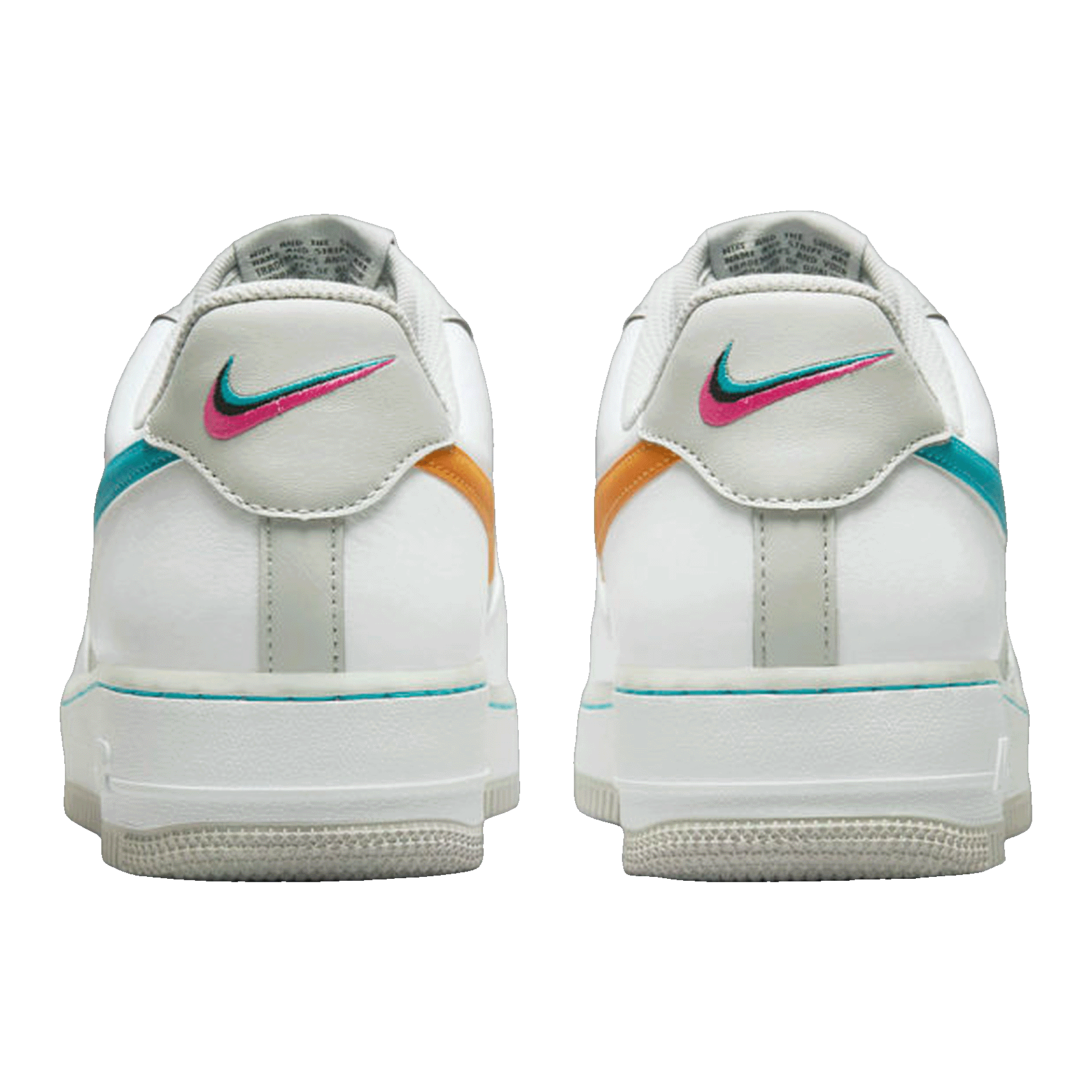Nike Air Force 1 Low Next Nature White Metallic Grey (W) Oben