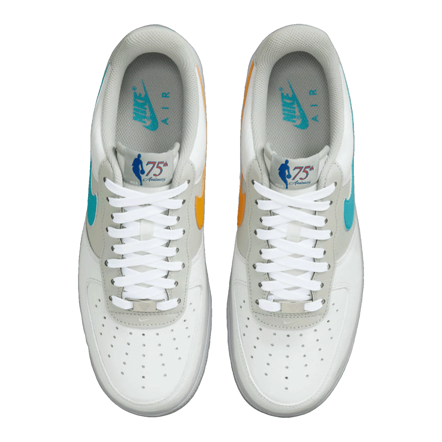 Nike Air Force 1 Low Next Nature White Metallic Grey (W) Sohle