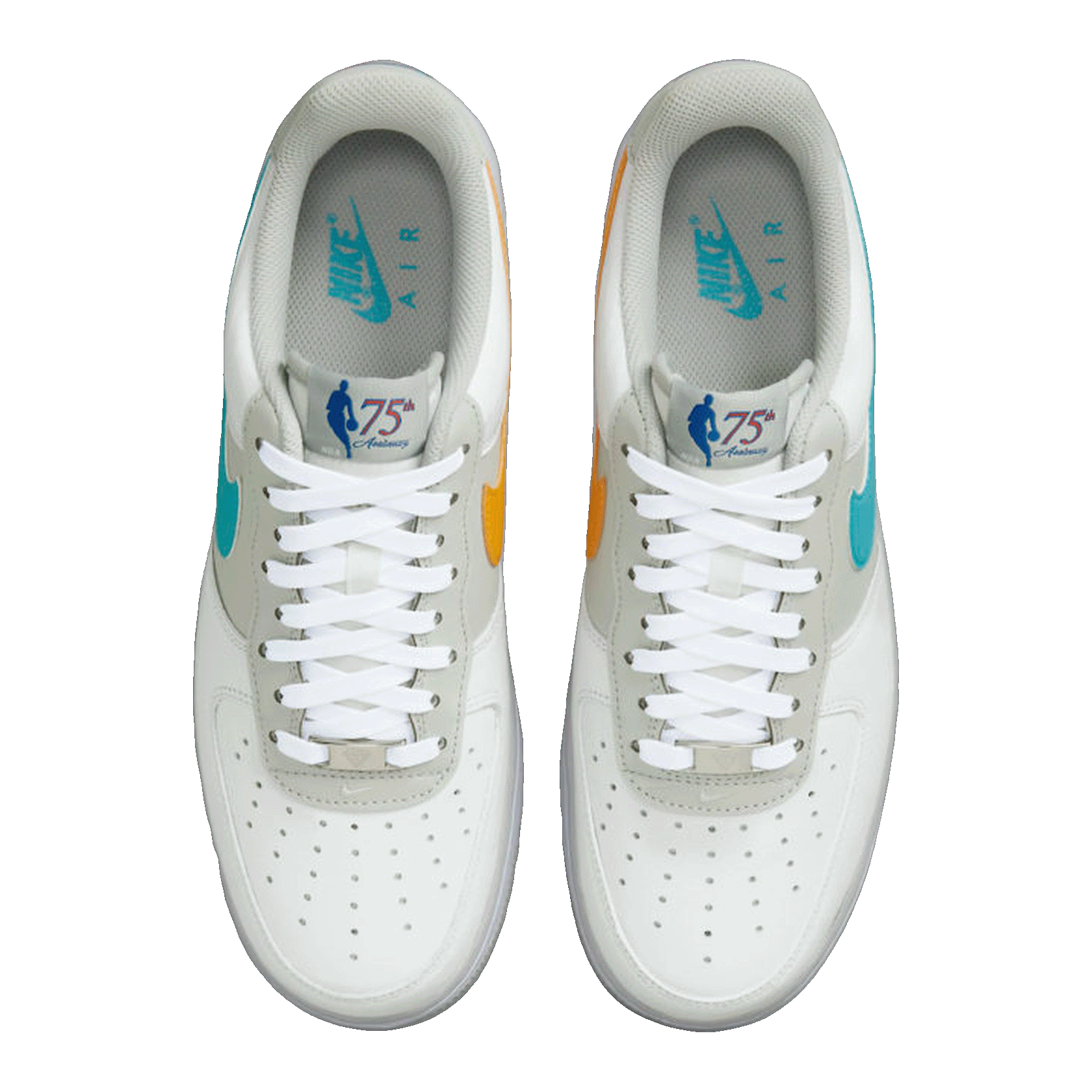 Nike Air Force 1 Low Next Nature White Metallic Grey (W) Sohle