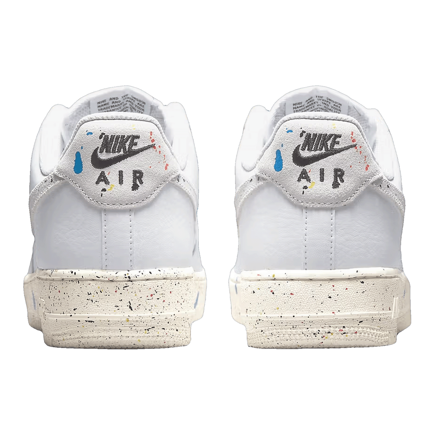 Nike Air Force 1 Low Obsidian/White-University Red Back