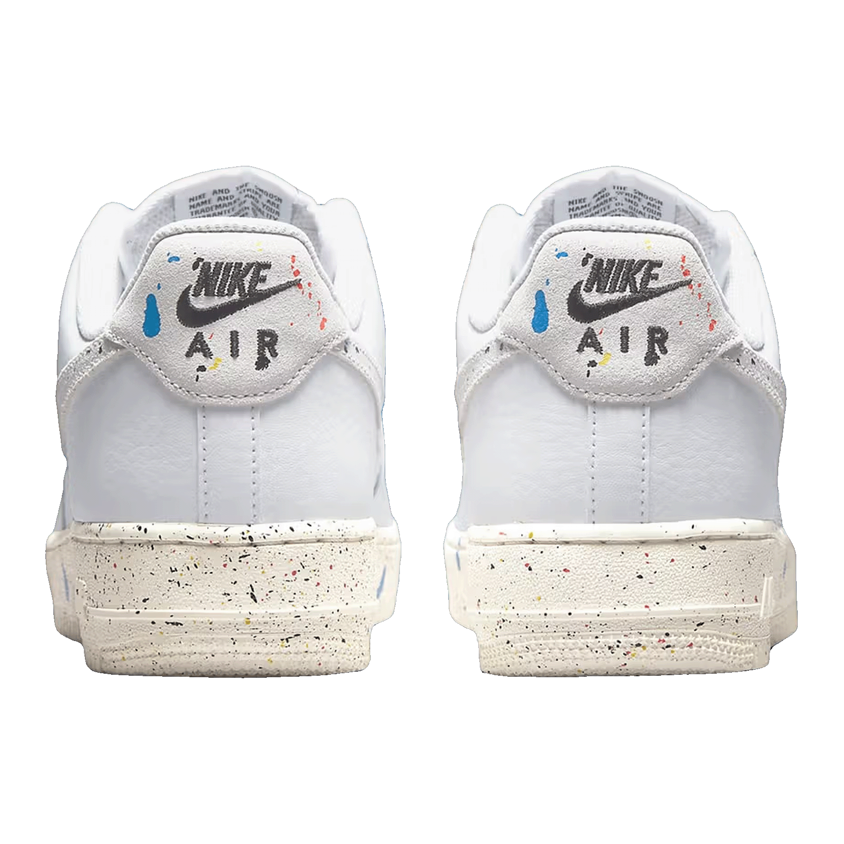 Nike Air Force 1 Low Obsidian/White-University Red Back