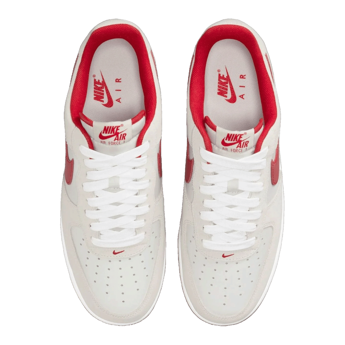 Nike Air Force 1 Low '07 LV8 Summit White Varsity Red Gum Oben
