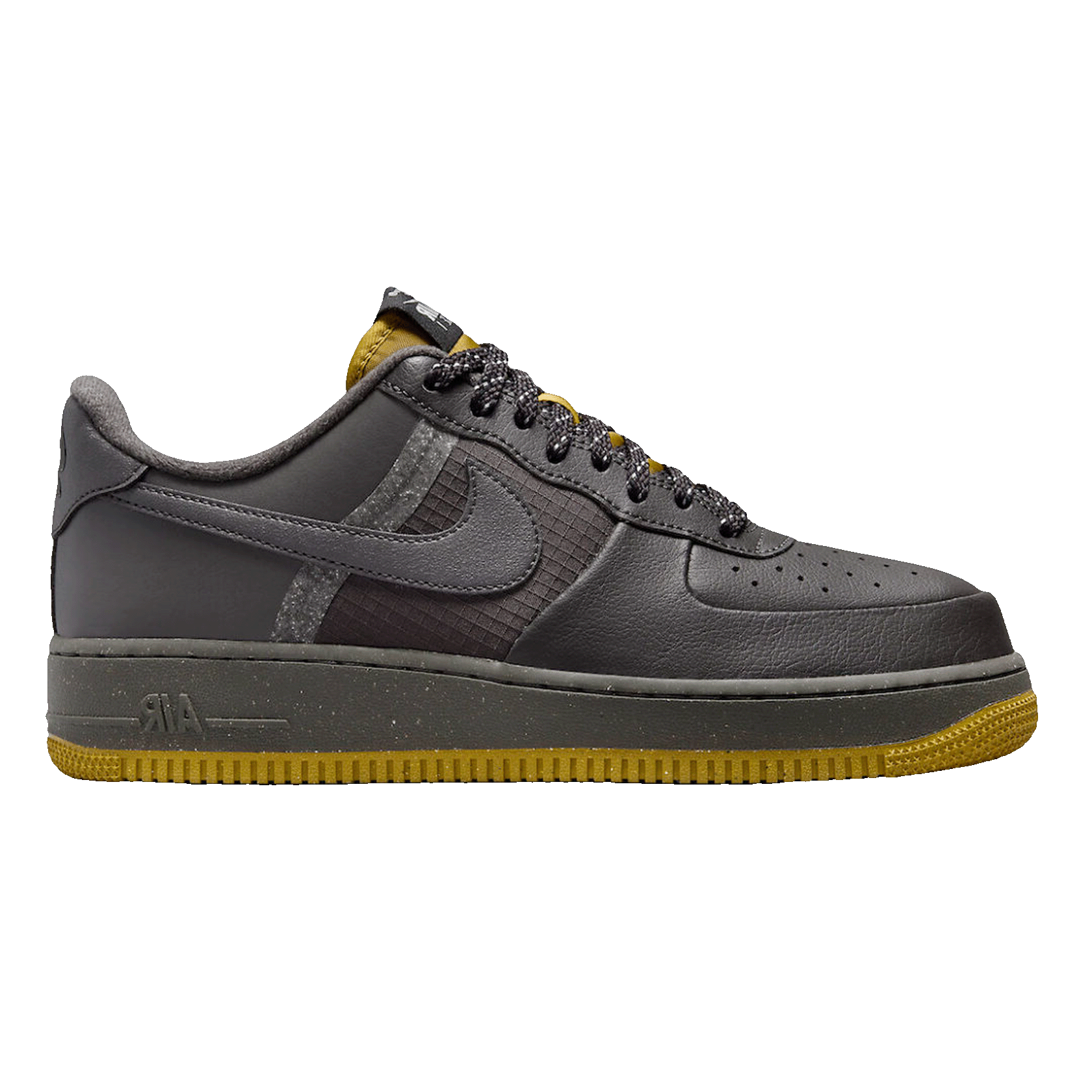 Nike Air Force 1 Low React Midnight Navy Teal Sohle