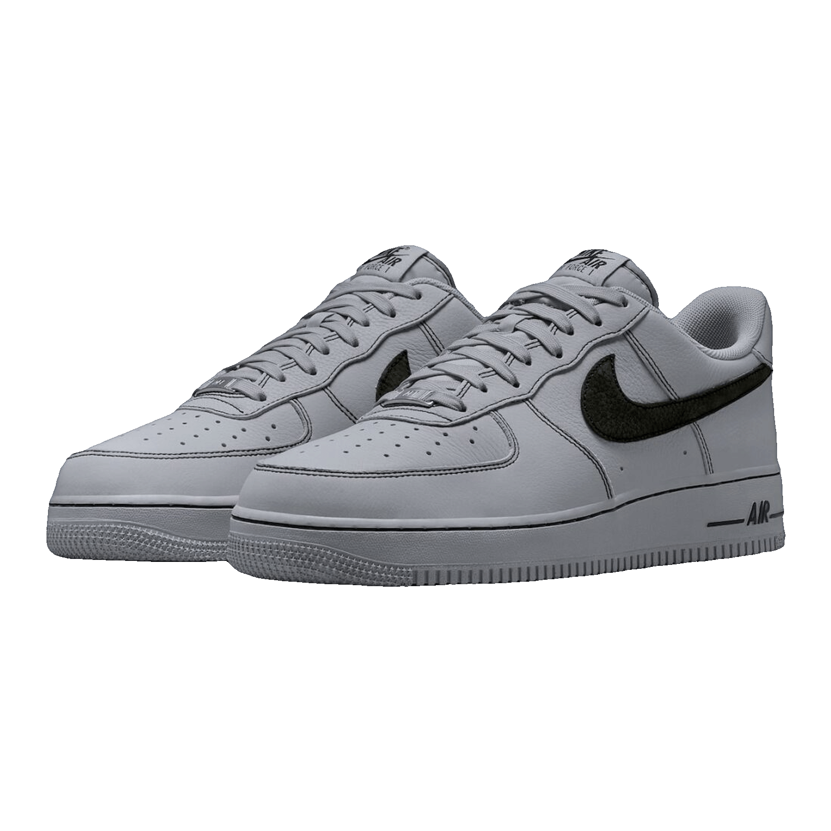 Nike Air Force 1 Low React Split White Photo Blue Side