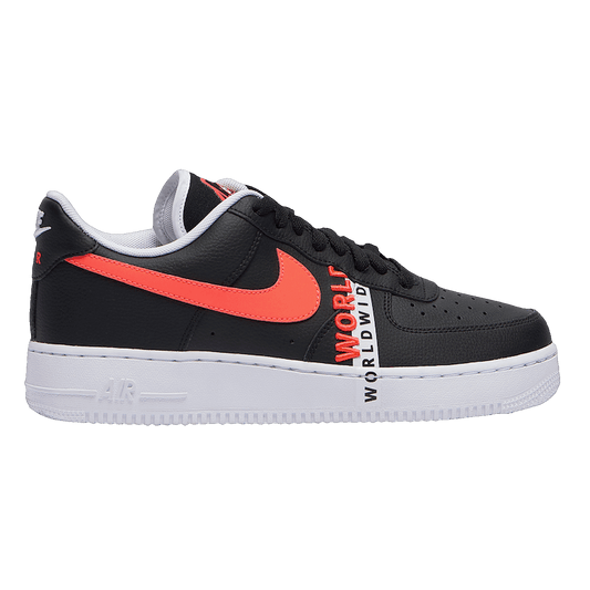 Nike Air Force 1 Low '07 LV8 Worldwide Pack Black Flash Crimson