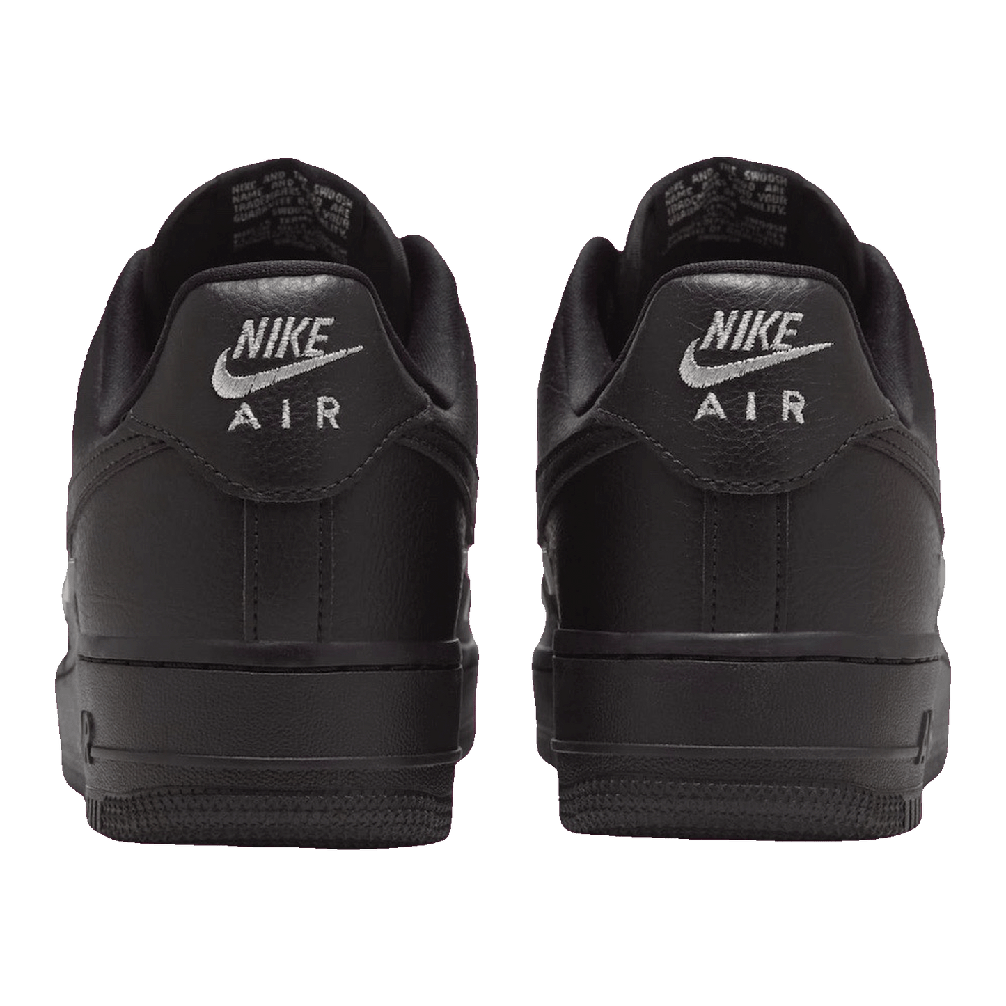 Nike Air Force 1 Low '07 LX Black Silver Mini Swoosh (W)