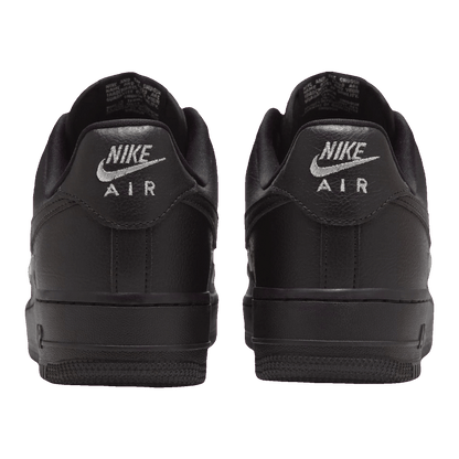 Nike Air Force 1 Low '07 LX Black Silver Mini Swoosh (W)