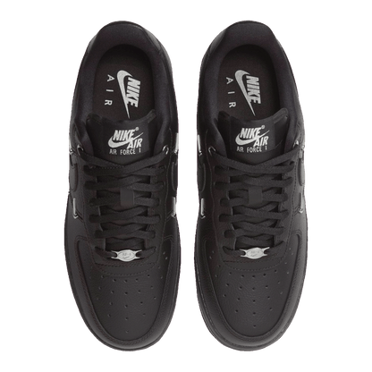 Nike Air Force 1 Low '07 LX Black Silver Mini Swoosh (W)