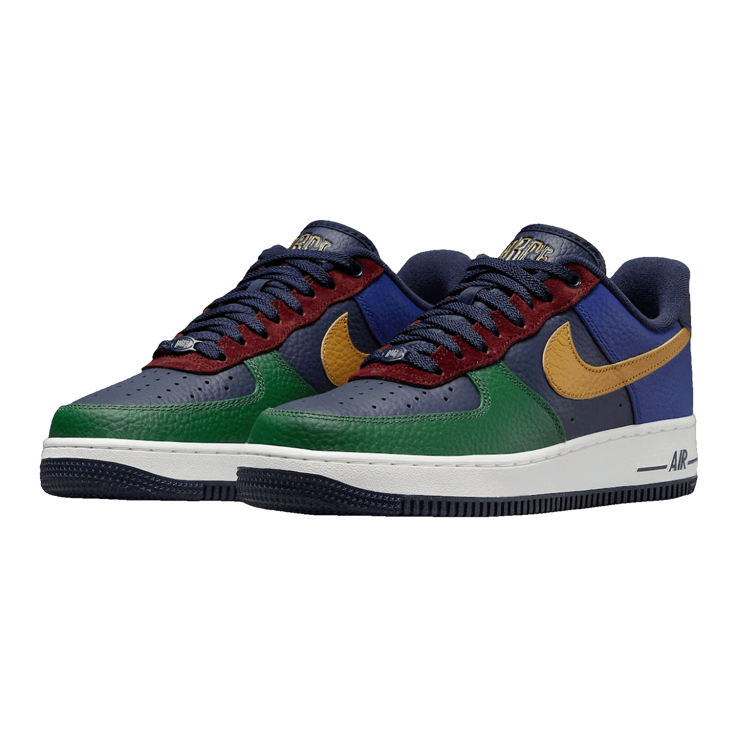 Nike Air Force 1 Low Retro QS Halloween Skull Back