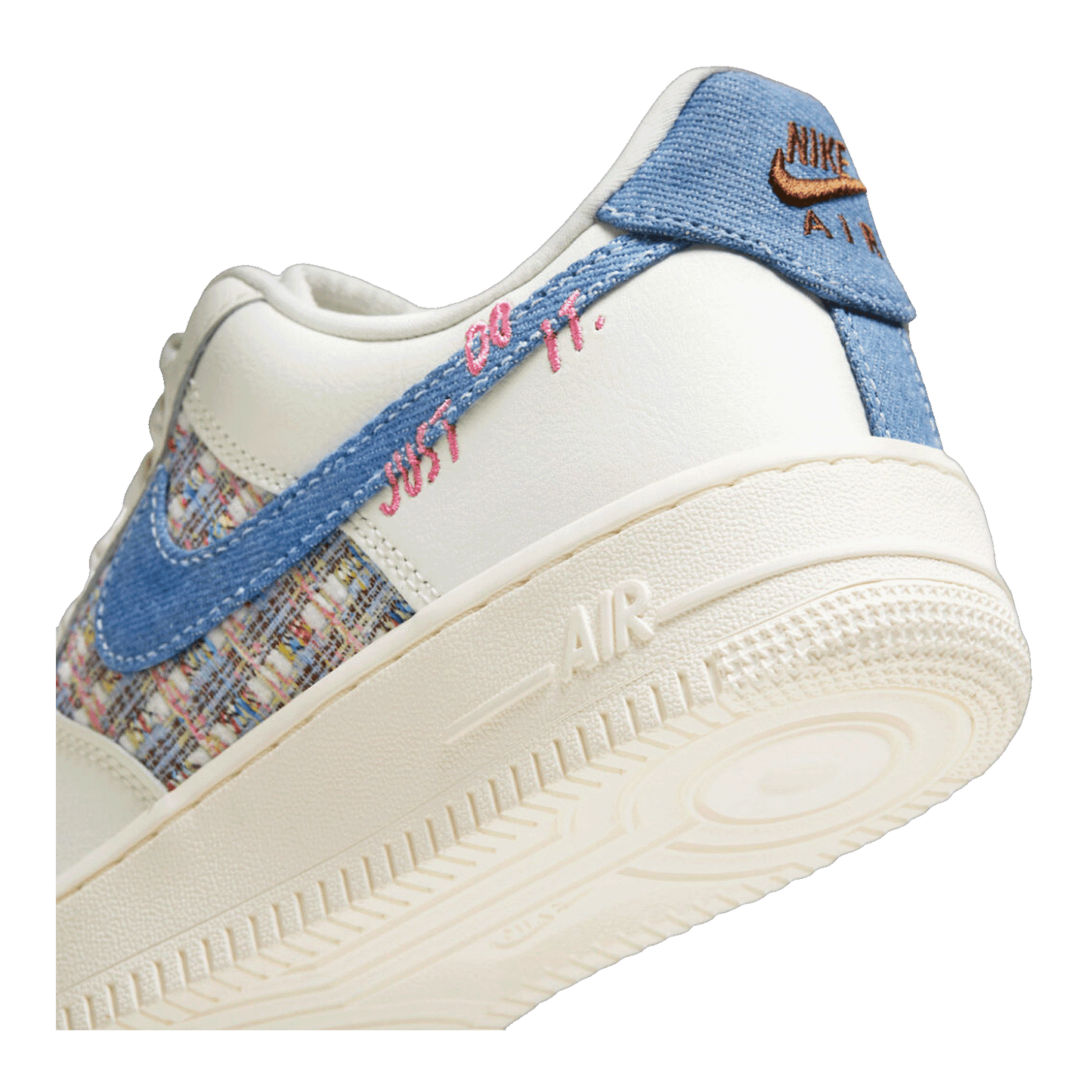 Nike Air Force 1 Low '07 LX Denim Swoosh Boucle (W)
