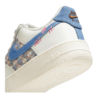 Nike Air Force 1 Low '07 LX Denim Swoosh Boucle (W)