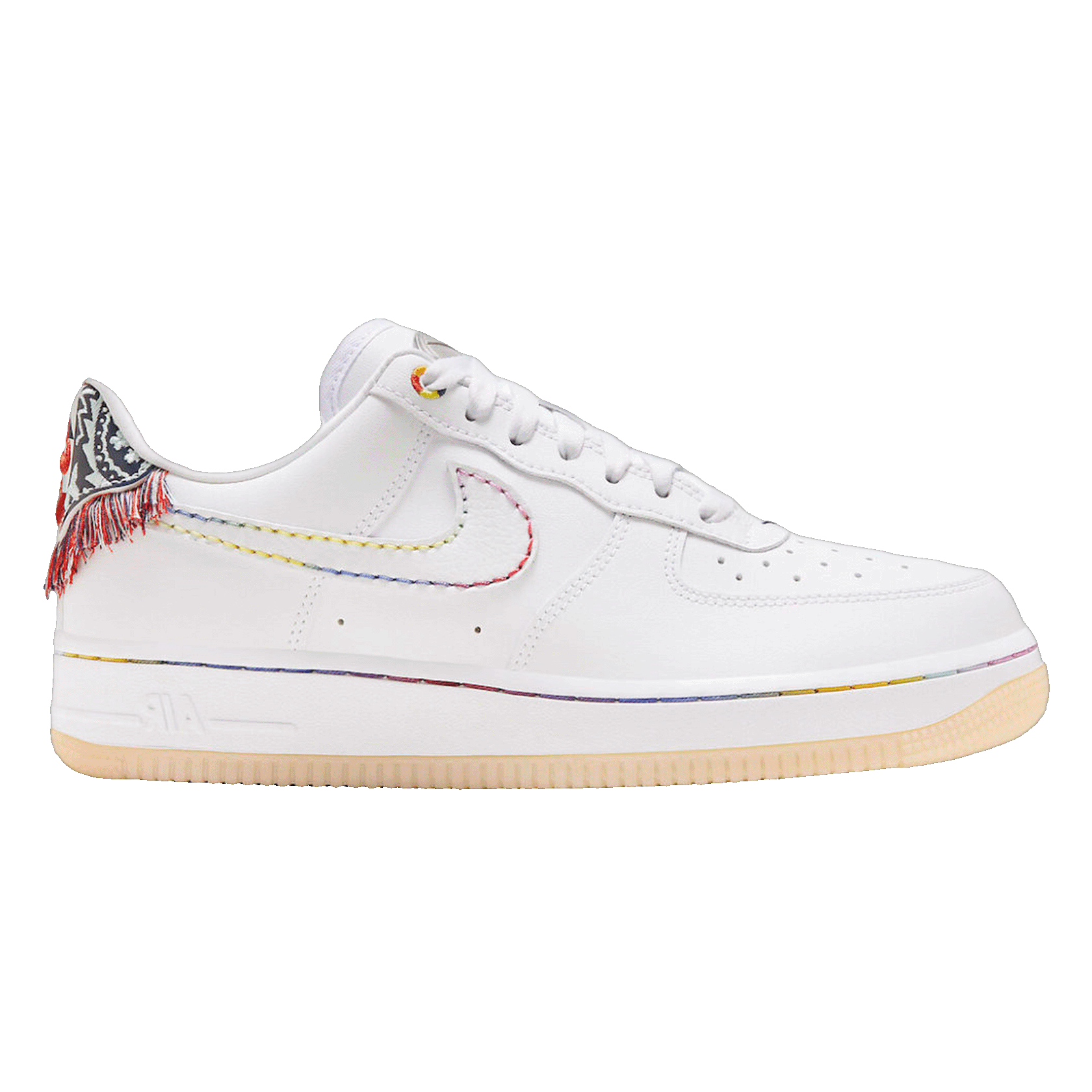 Nike Air Force 1 Low Sail Denim Swoosh (W) Side