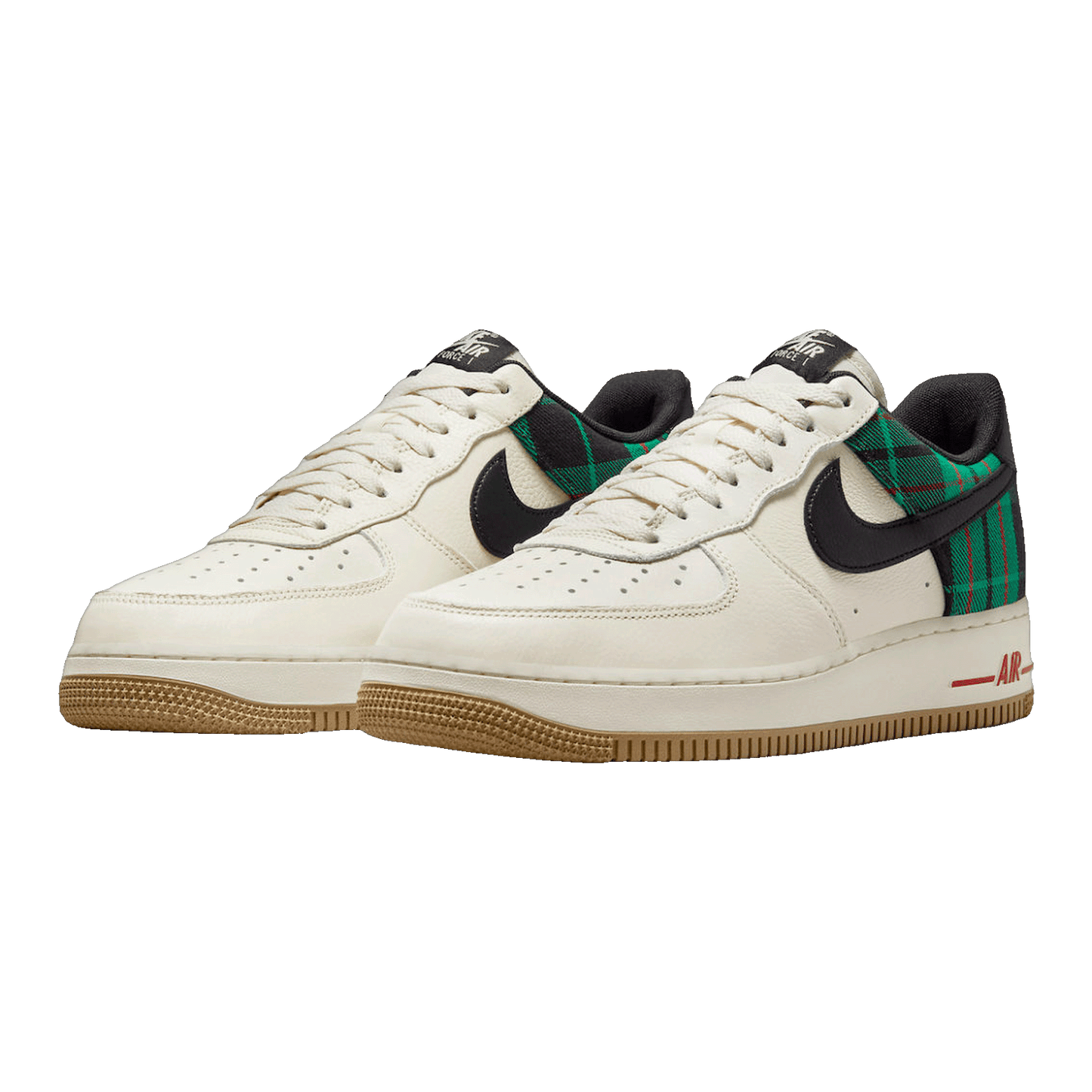 Nike Air Force 1 Low '07 LX Plaid Pale Ivory Stadium Green