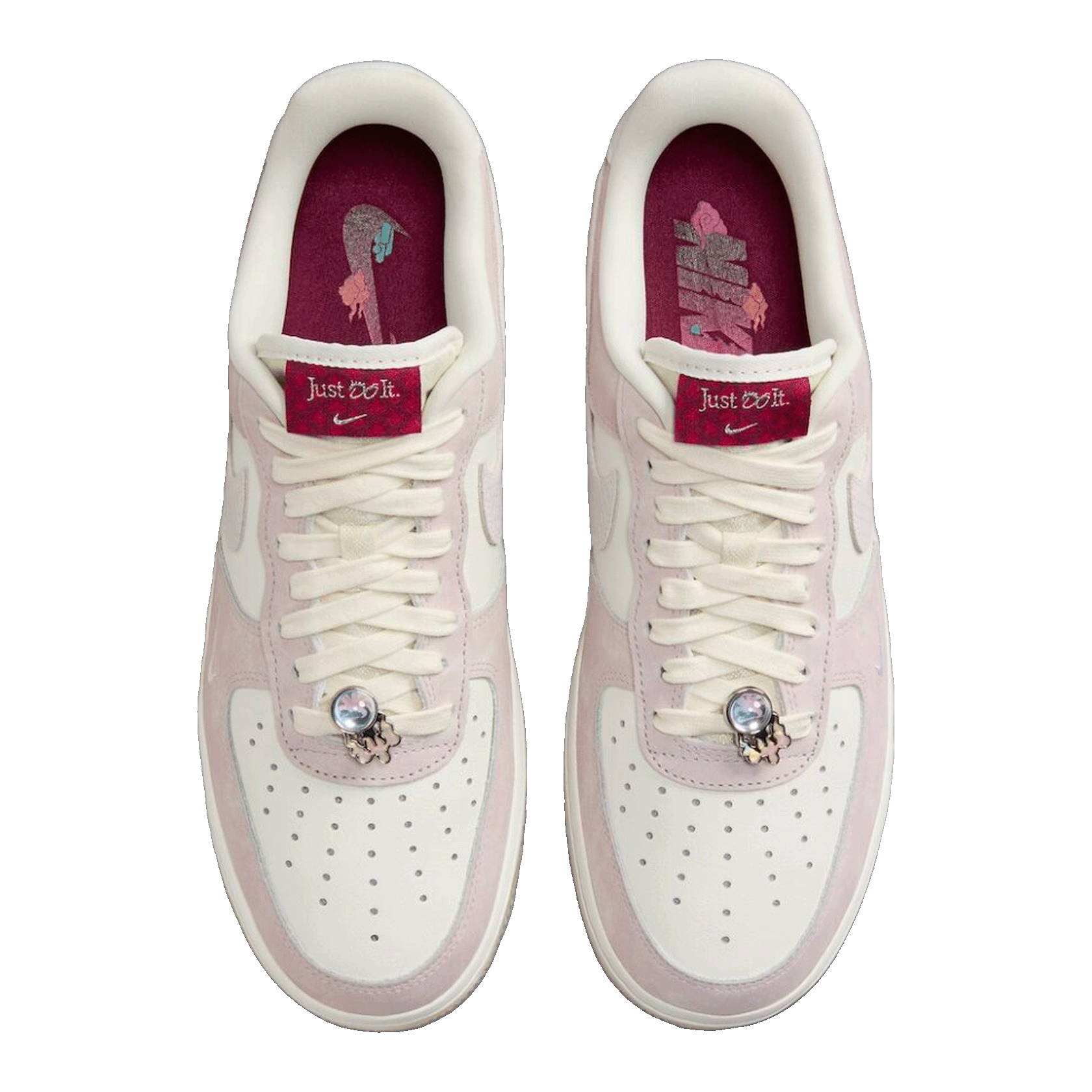 Nike Air Force 1 Low Shadow Coconut Milk Crimson Tint (W) Side