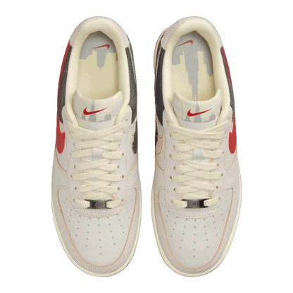 Nike Air Force 1 Low Shadow White College Grey Platinum Tint Off Noir (W) Oben