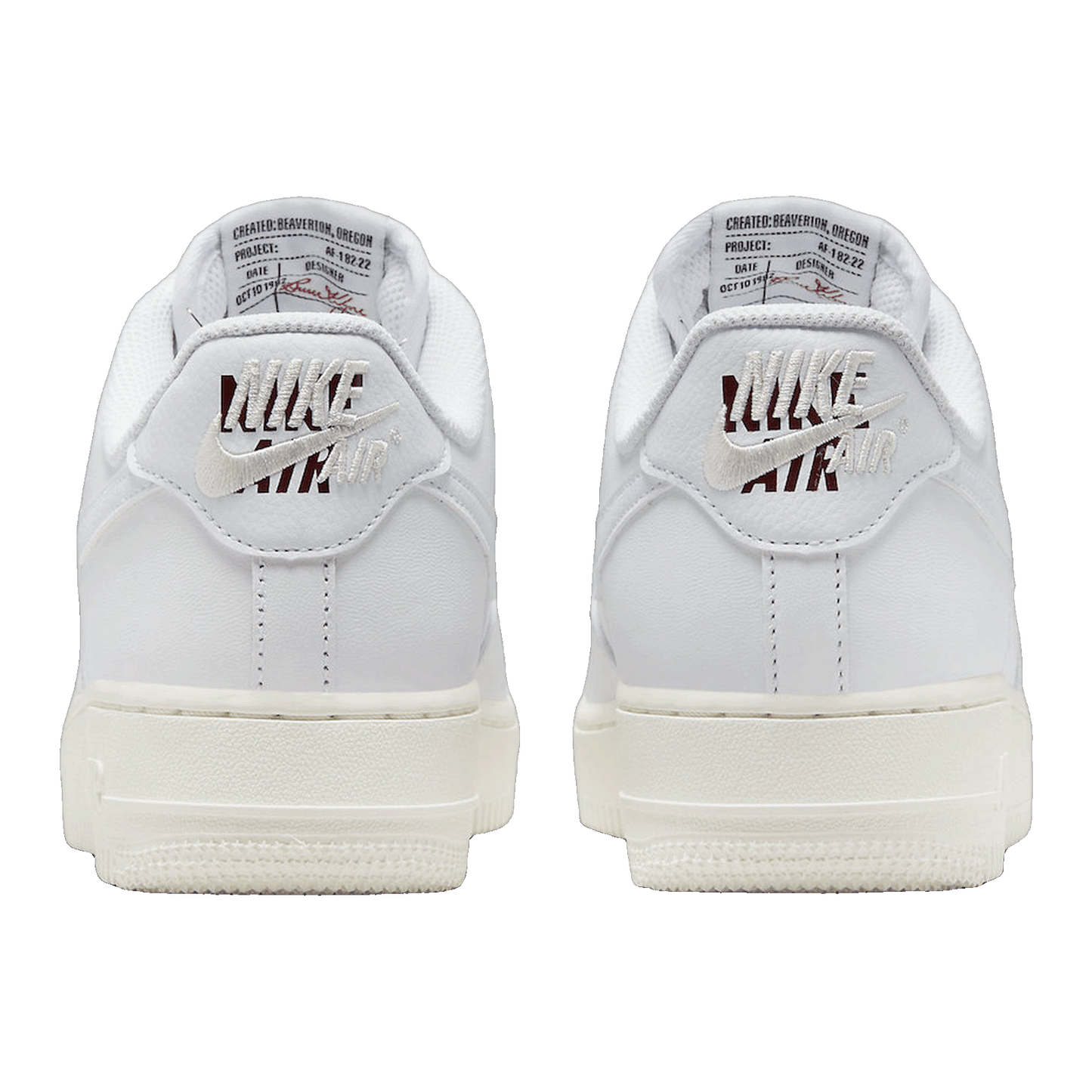 Nike Air Force 1 Low '07 Premium History Of Logos White Sail (W)
