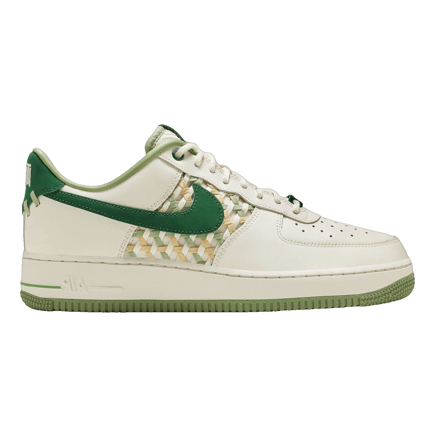 Nike Air Force 1 Low '07 Premium NAI-KE Bamboo Weave Sail Gorge Green