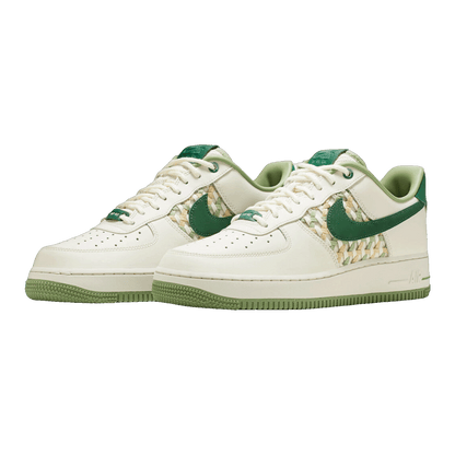 Nike Air Force 1 Low '07 Premium NAI-KE Bamboo Weave Sail Gorge Green