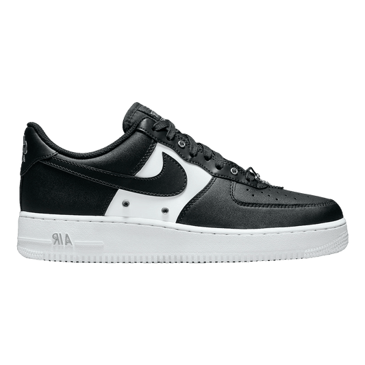 Nike Air Force 1 Low '07 PRM Black White Metallic Silver