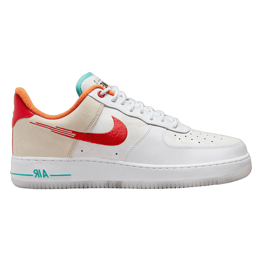 Nike Air Force 1 Low '07 PRM Just Do It White Red Teal