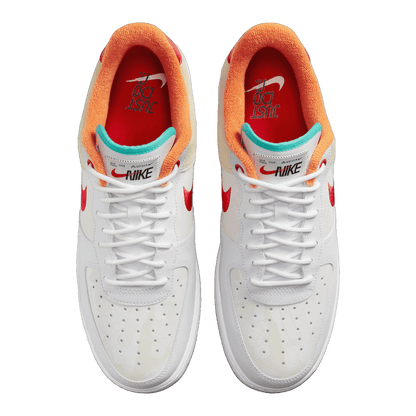 Nike Air Force 1 Low '07 PRM Just Do It White Red Teal