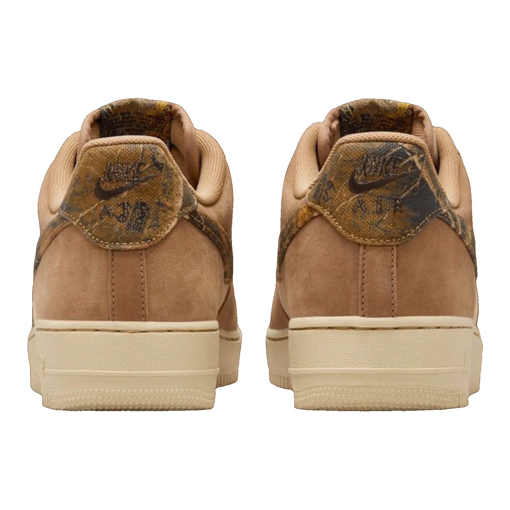 Nike Air Force 1 Low '07 Realtree Rattan Rocky Tan Seal Brown Camo Back