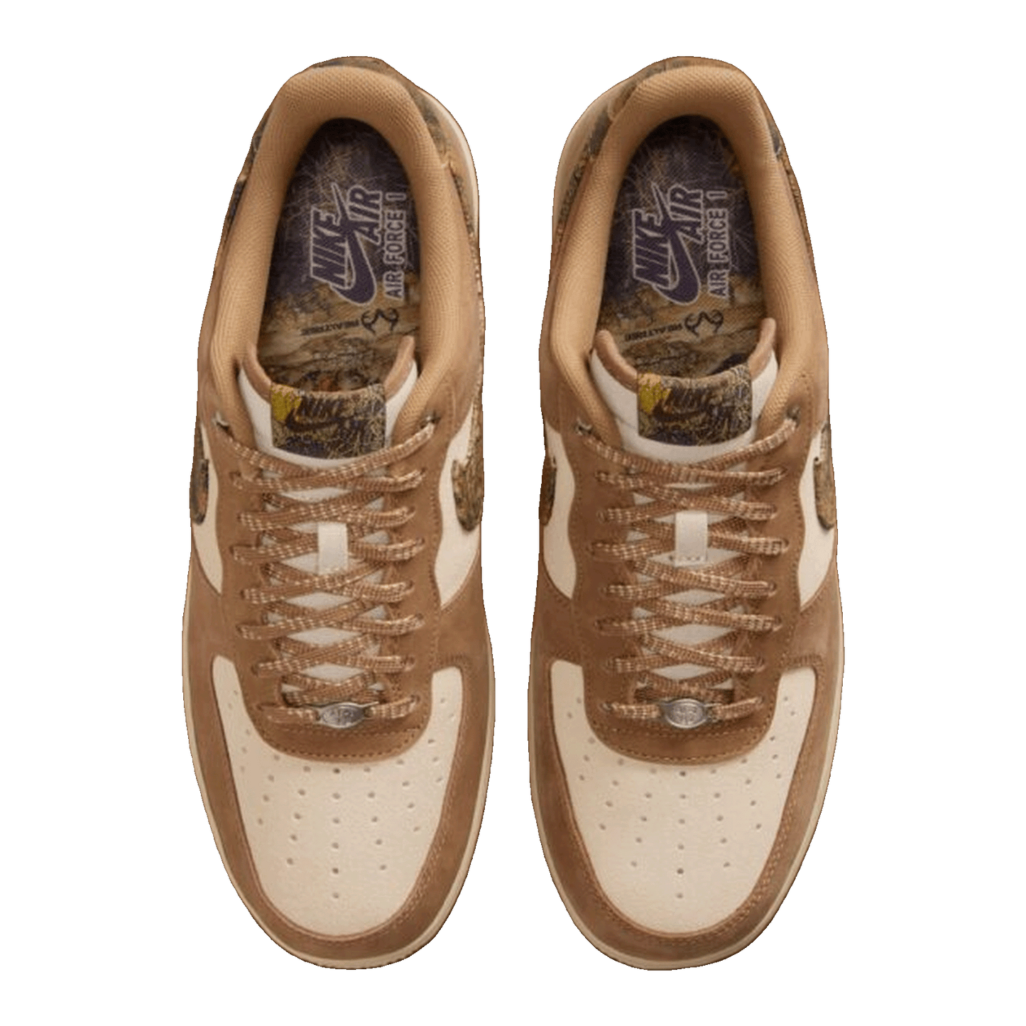 Nike Air Force 1 Low '07 Realtree Rattan Rocky Tan Seal Brown Camo Oben