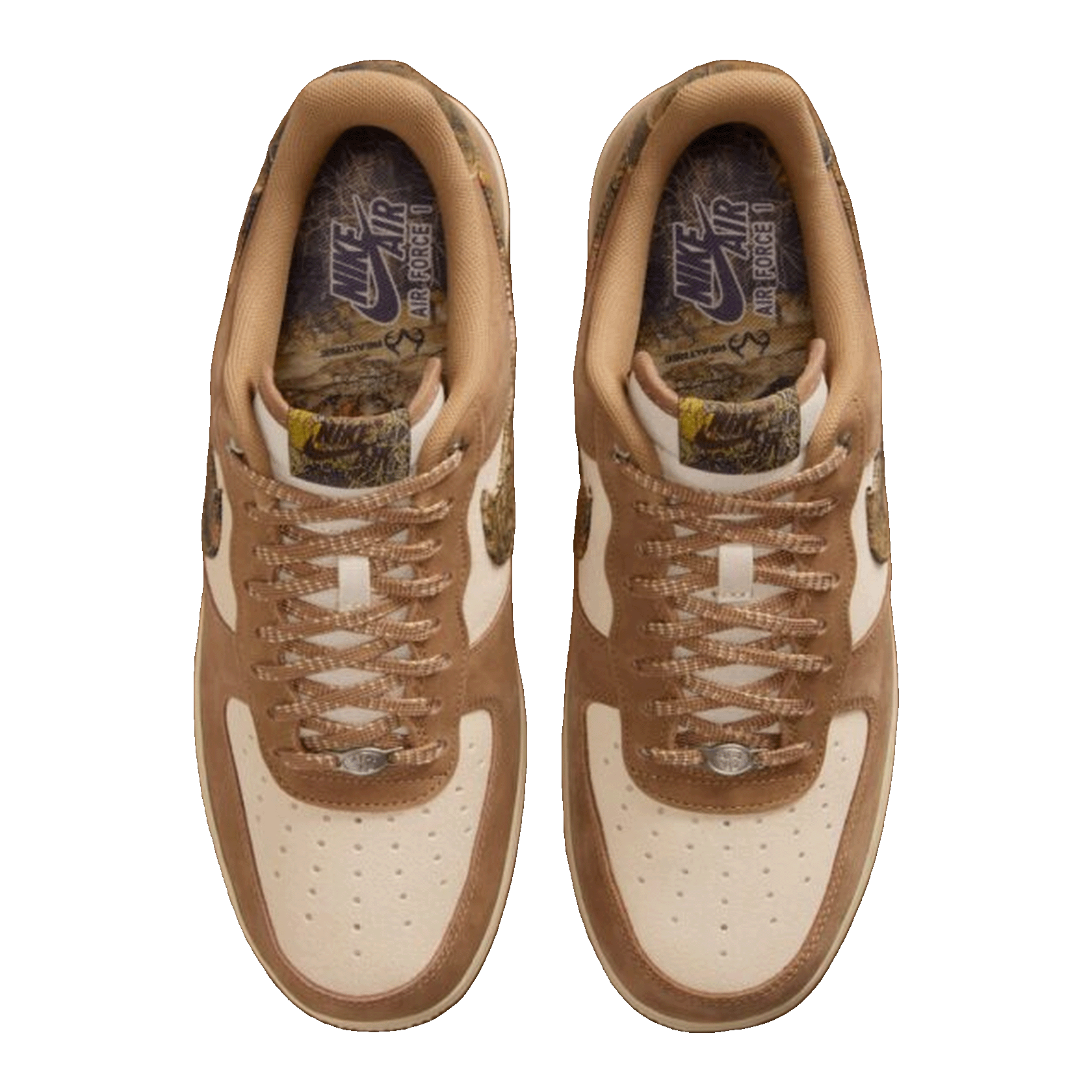 Nike Air Force 1 Low '07 Realtree Rattan Rocky Tan Seal Brown Camo Oben