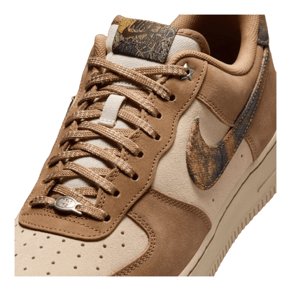 Nike Air Force 1 Low '07 Realtree Rattan Rocky Tan Seal Brown Camo Tongue