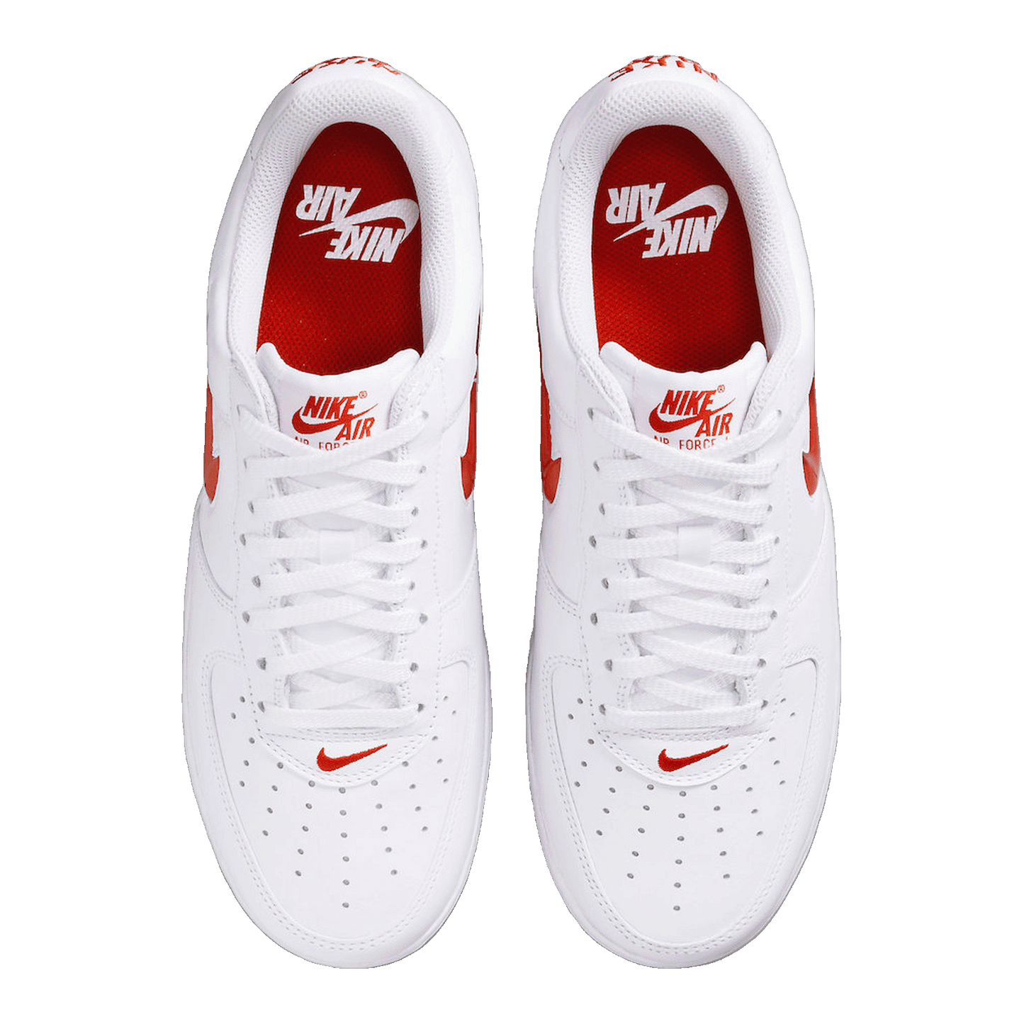 Nike Air Force 1 Low '07 Retro Color of the Month Jewel Swoosh University Red