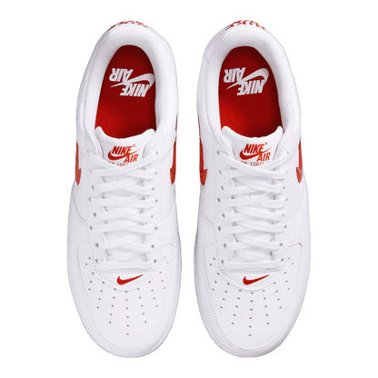 Nike Air Force 1 Low '07 Retro Color of the Month Jewel Swoosh University Red