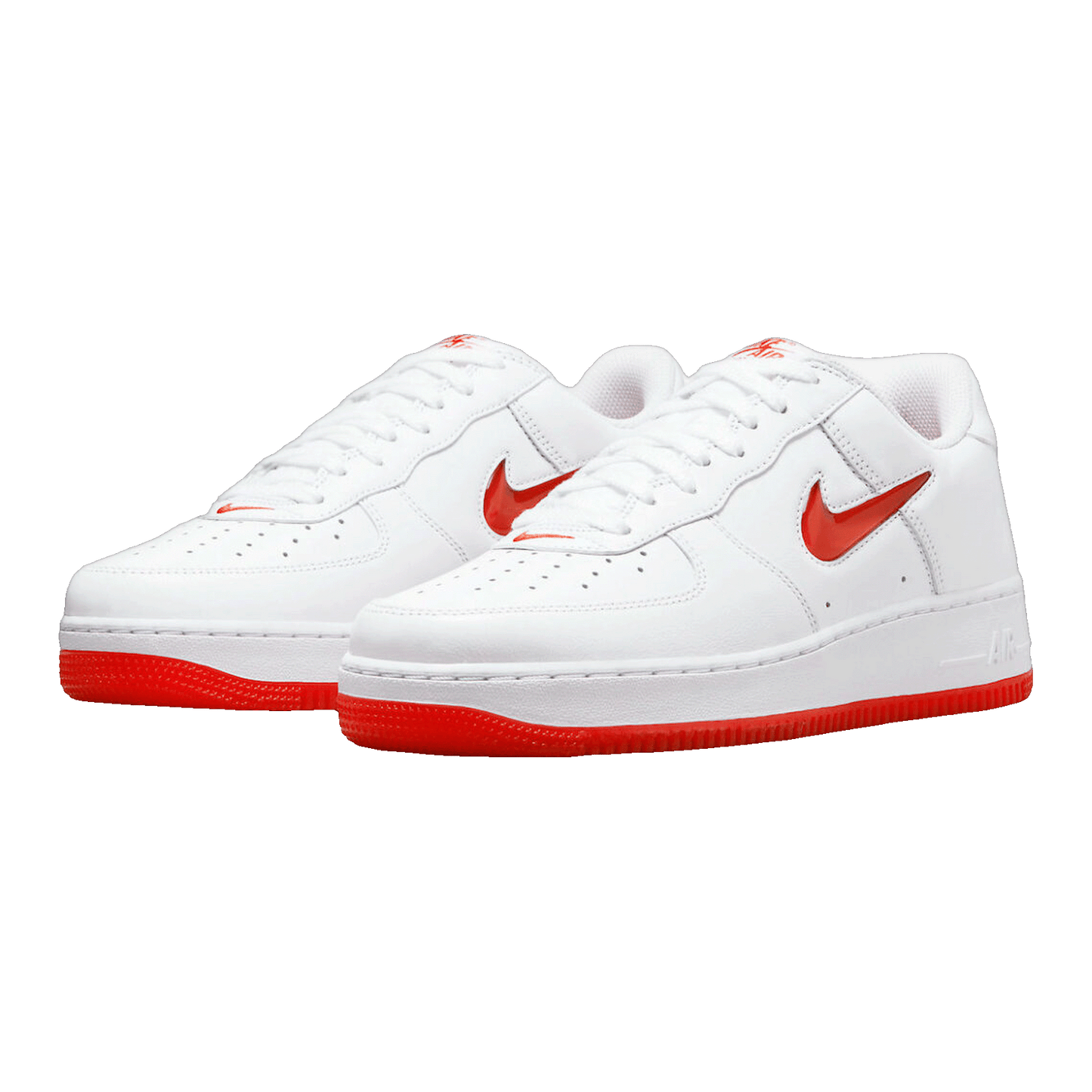 Nike Air Force 1 Low '07 Retro Color of the Month Jewel Swoosh University Red
