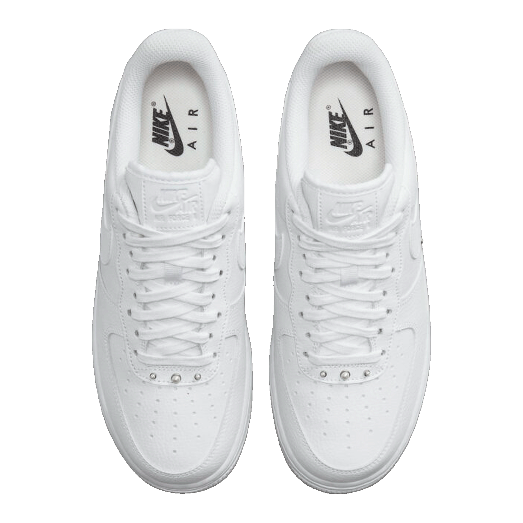 Nike Air Force 1 Low White Black (GS) Side