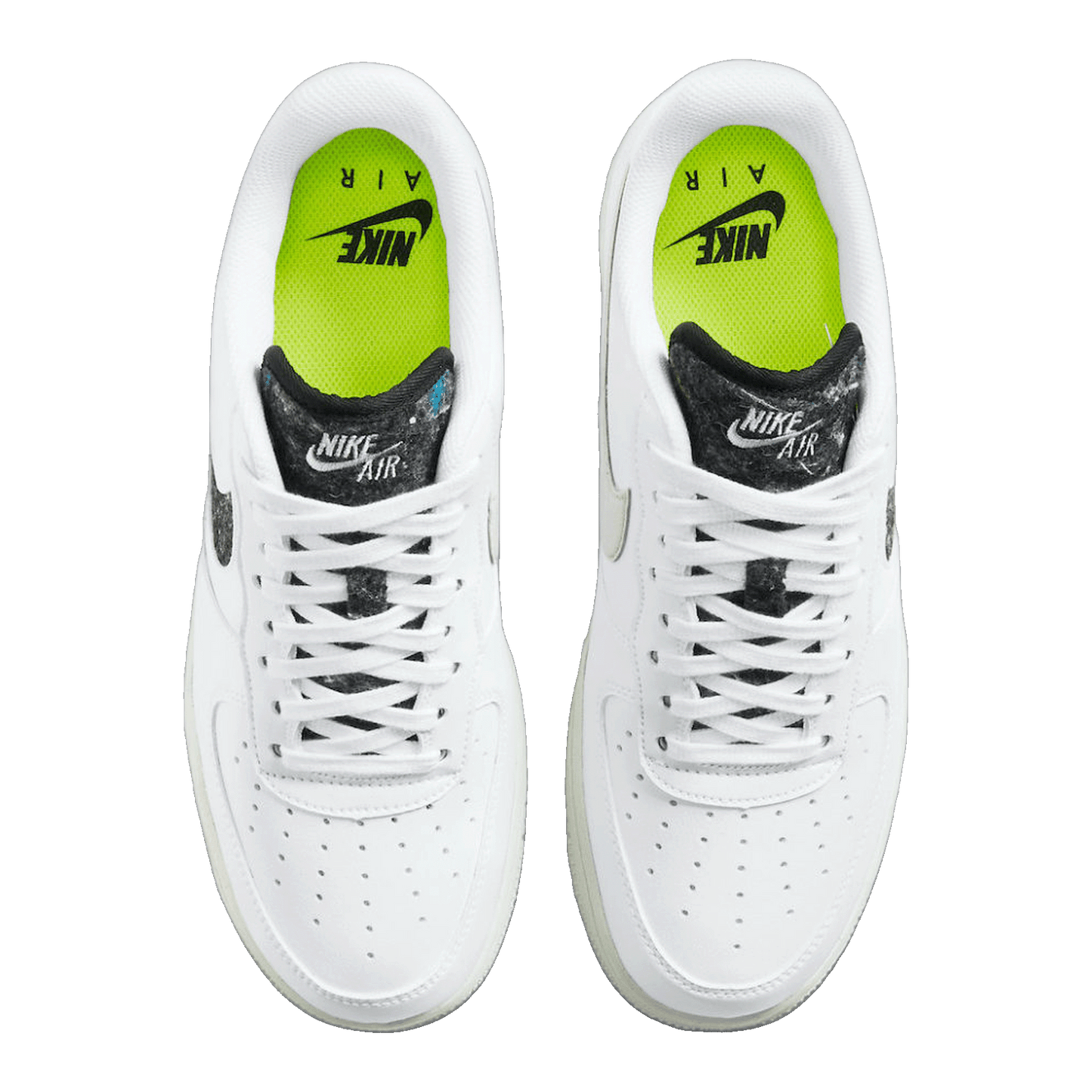 Nike Air Force 1 Low White Deep Royal (GS) Side