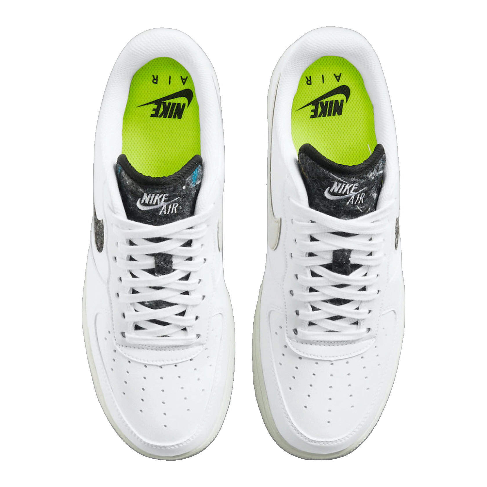 Nike Air Force 1 Low White Deep Royal (GS) Side