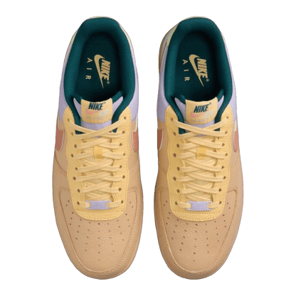 Nike Air Force 1 Low White Gym Red Sohle